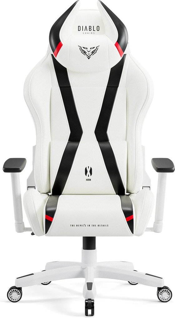 Fotel Diablo biały X-Horn 2.0 Normal Size