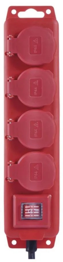 Przedłużacz GUM 4Z 3m IP44