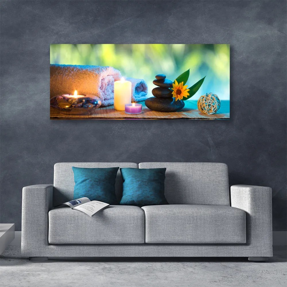 Obraz na płótnie Atmosfera Domowego Spa
