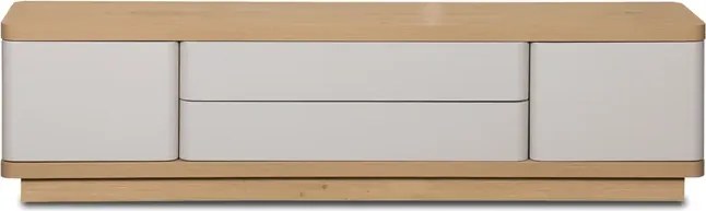 Szafka RTV TIERRA 180 cm Kaszmir/Dąb Japandi