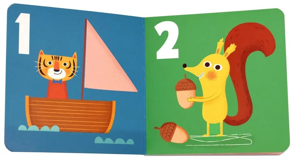 Zabawka interaktywna First Numbers Book Animals – Rex London