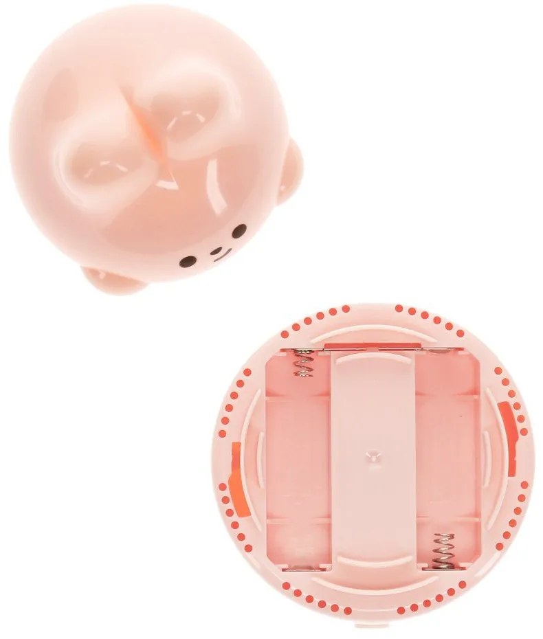Różowy metalowo-plastikowy odkurzacz biurkowy Bunny – Rex London