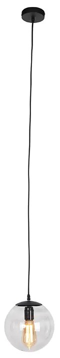 Nowoczesna lampa wisząca szara 20 cm - Pallon Nowoczesny Oswietlenie wewnetrzne