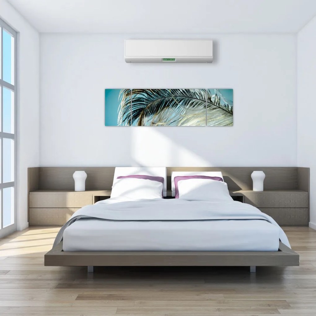 Obraz pióra (170x50 cm)