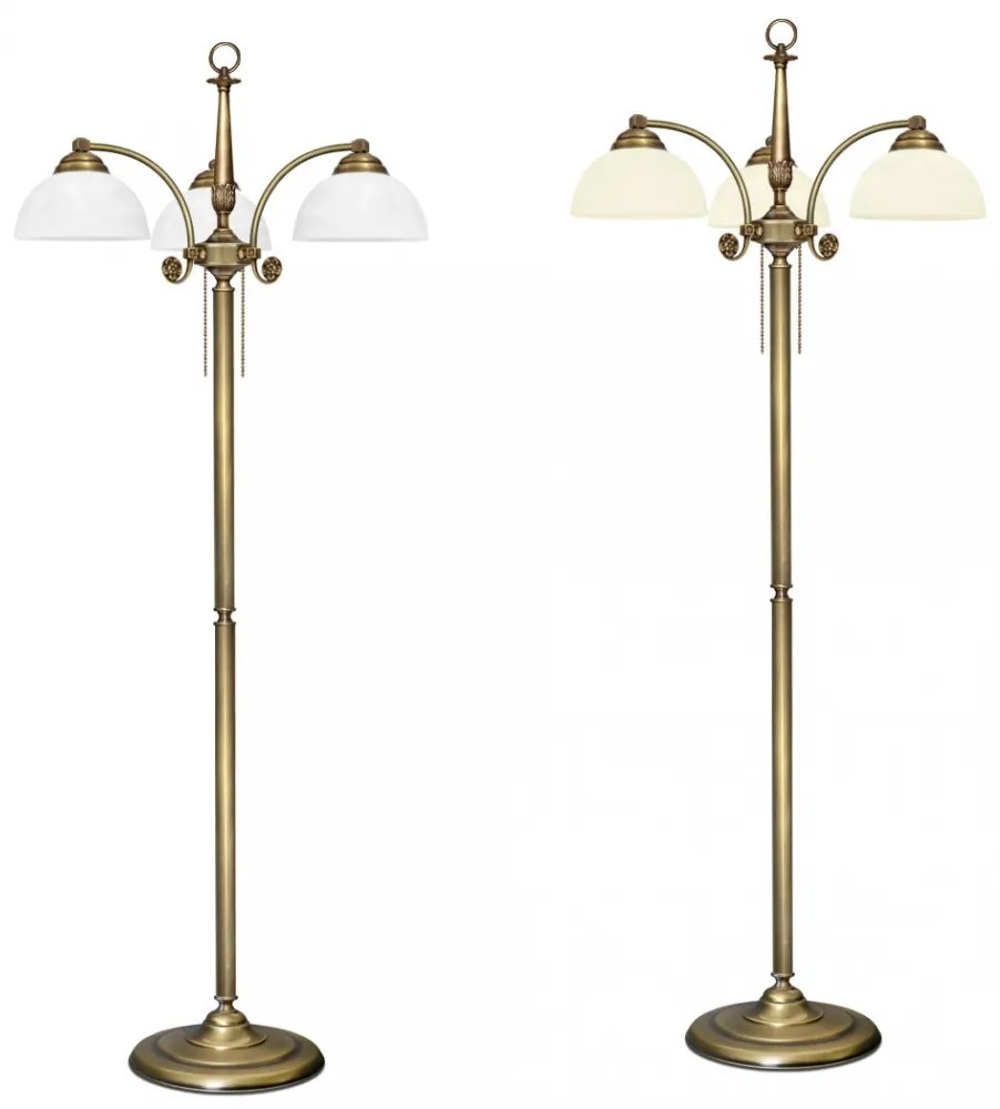 Lampa podłogowa mosiężna N-P3