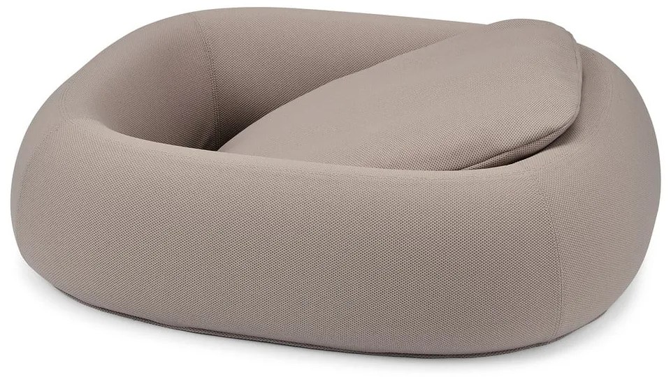 Jasnobrązowe legowisko dla psów 76x93 cm Barca Taupe S/M – MiaCara