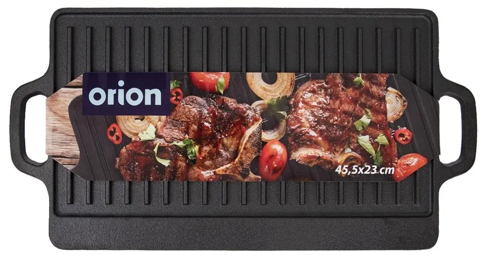 Żeliwna płyta grillowa 23x45,5 cm LITINA – Orion