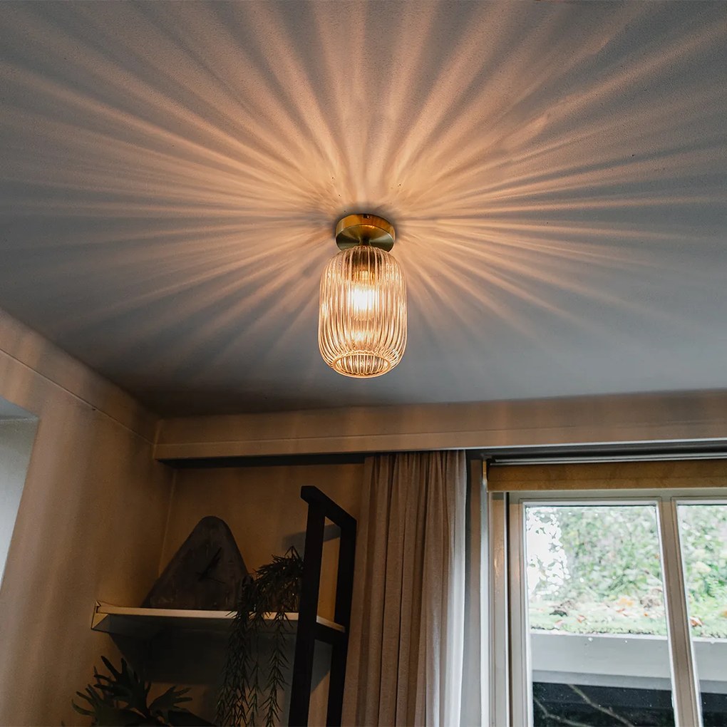 Inteligentna lampa sufitowa mosiężna z WiFi A60 - Banci ArtDeco Oswietlenie wewnetrzne