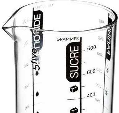 Kubek z miarką SILITOP, 600 ml, szkło