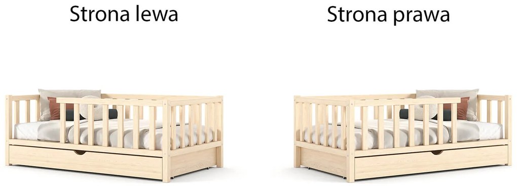 Łóżko dziecięce Mio z szufladą