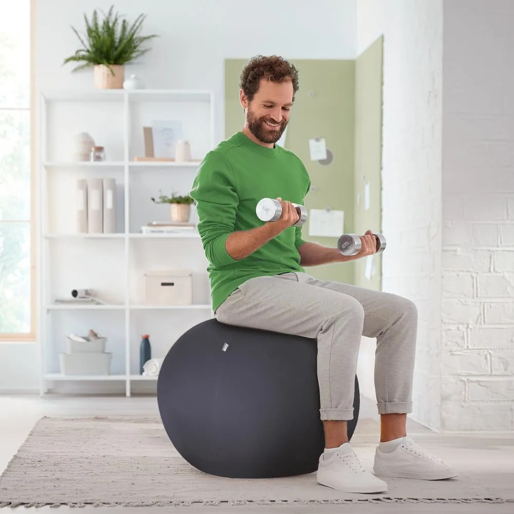 Ergonomiczna piłka do siedzenia z obciążnikami ø 75 cm Ergo – Leitz