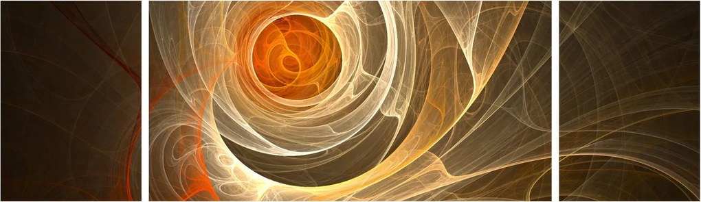 Obraz abstrakcji (170x50 cm)