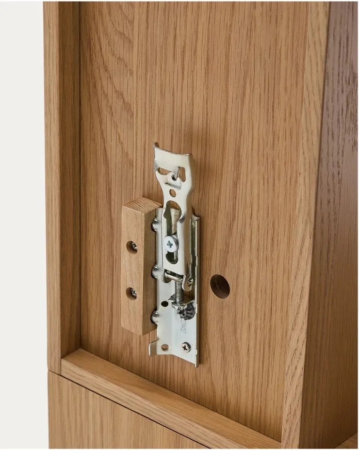 Modułowy system półek w dekorze dębu w naturalnym kolorze 80x80x25 cm Ina – Kave Home