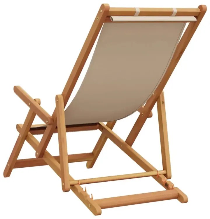 Leżak z miękką poduszką w kolorze beżowym - Sylina