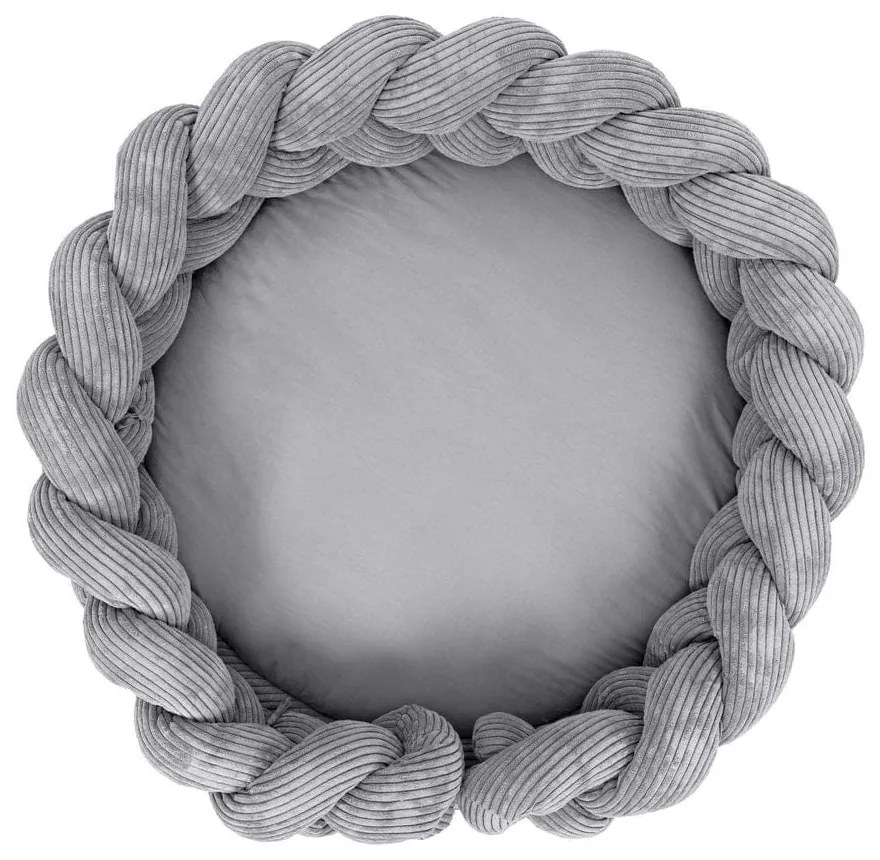 Szary kokon dla niemowląt 100x100 cm – Meowbaby