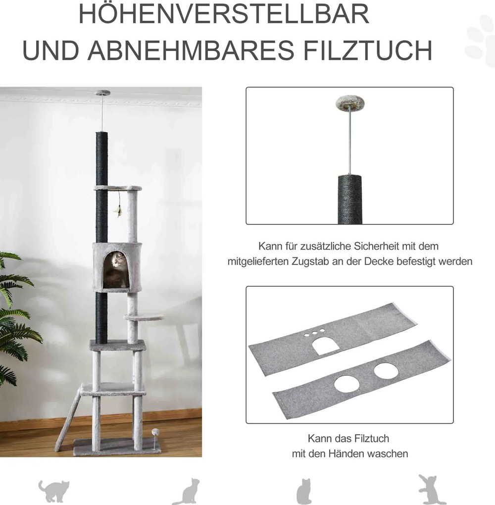 Drapak do ostrzenia pazurów PawHut akcesoria dla kota zabawka | Aosom.pl