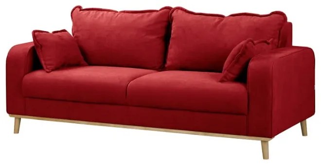 Czerwona sofa 193 cm Beata – Ropez