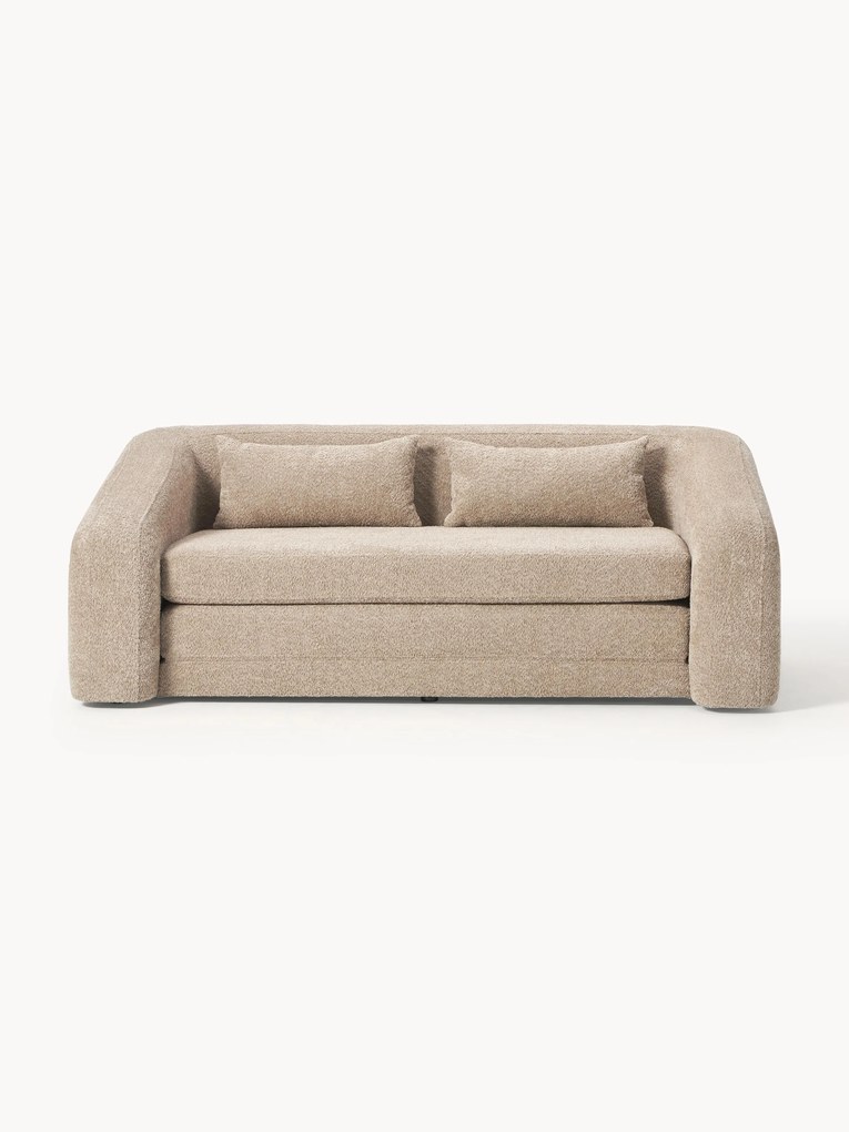 Sofa rozkładana Teddy-Bouclé Eliot (2-osobowa)