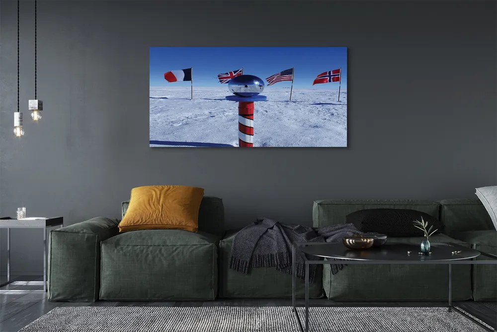 Fotoobraz na płótnie Brazylijska Flaga