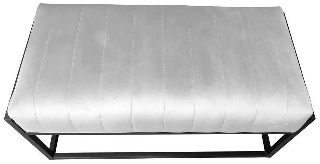 Ławka KAYA LOFT MG39 pufa podnóżek metal