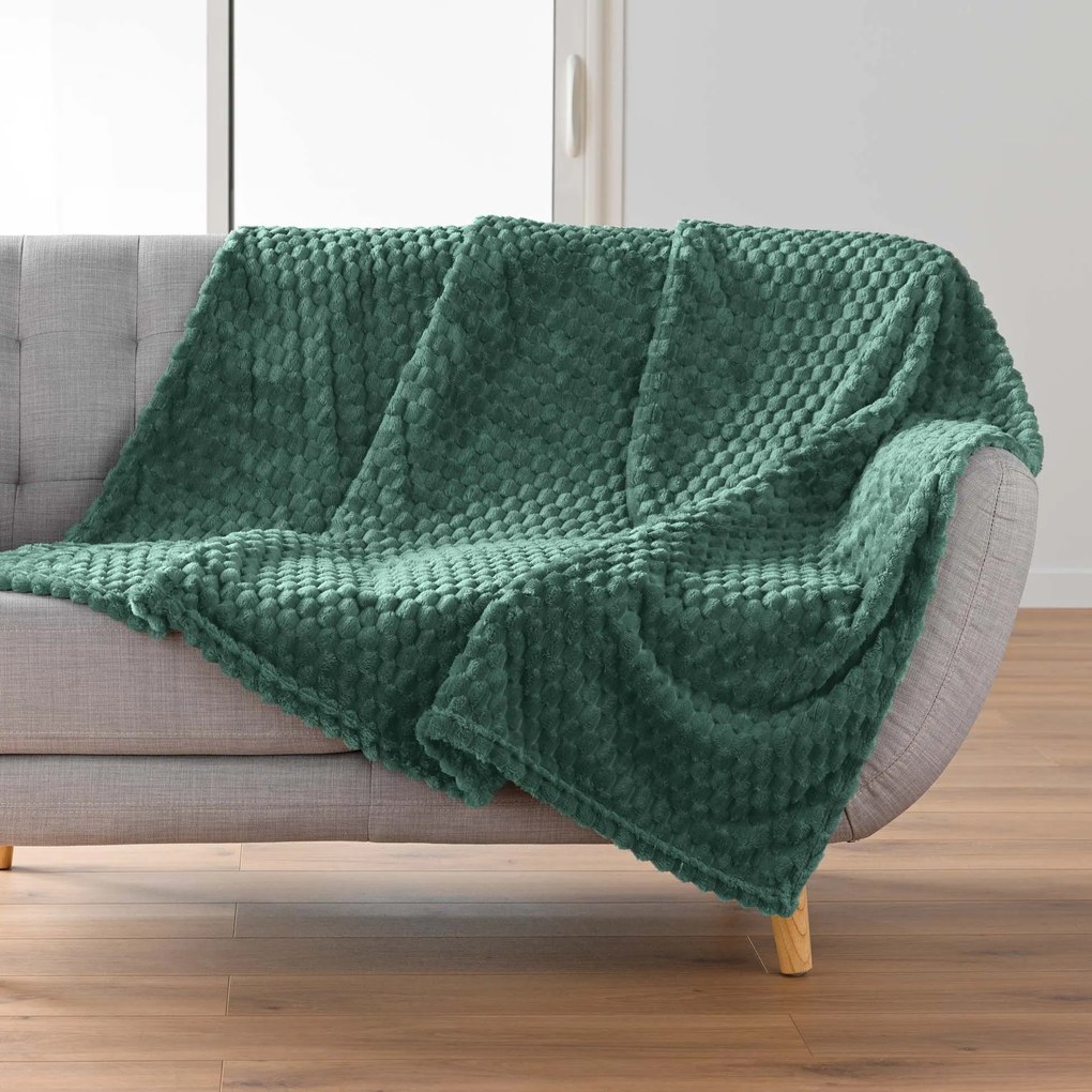 Narzuta flanelowa 125 x 150 cm FROSTY