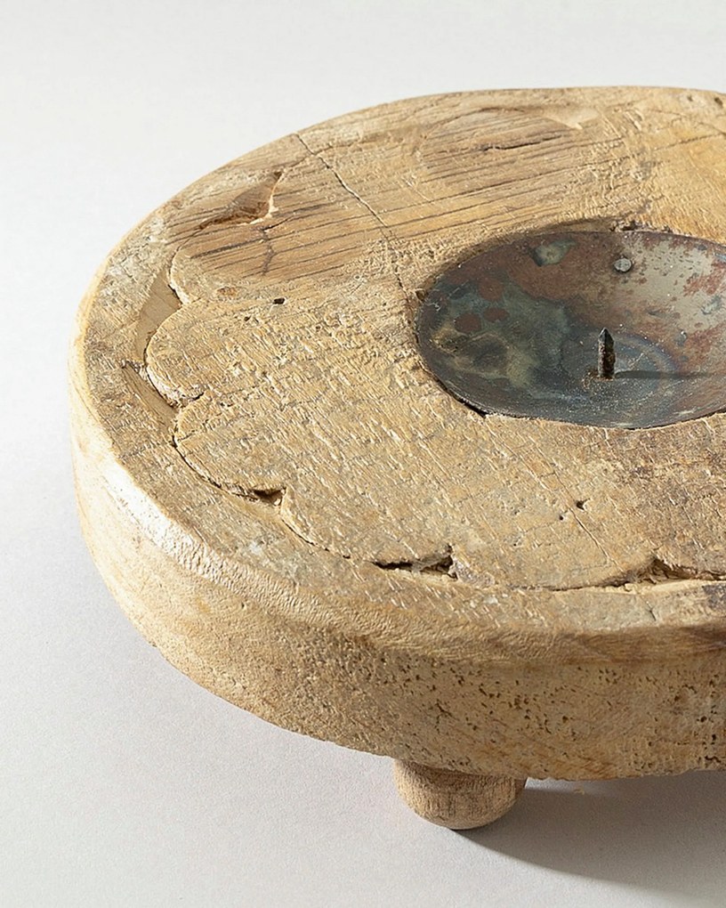 Podstawka na świecę Rustic Flame 15 cm