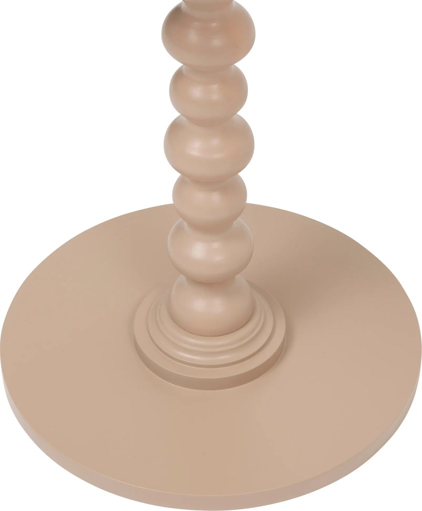 Stolik kawowy ALIX na ozdobnej nodze, Ø 38 cm