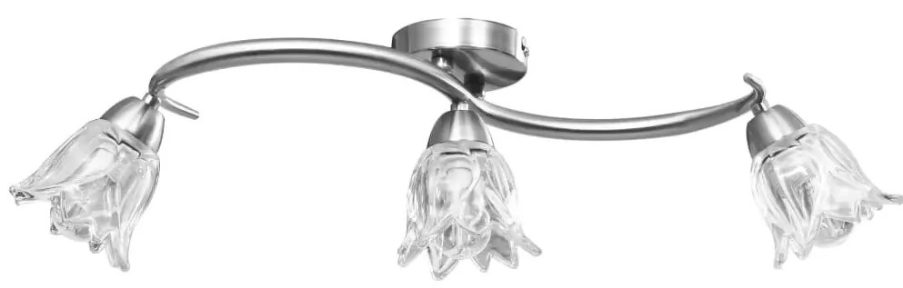 Lampa listwa sufitowa ze szklanymi kloszami - 3X EX208 E4-M32