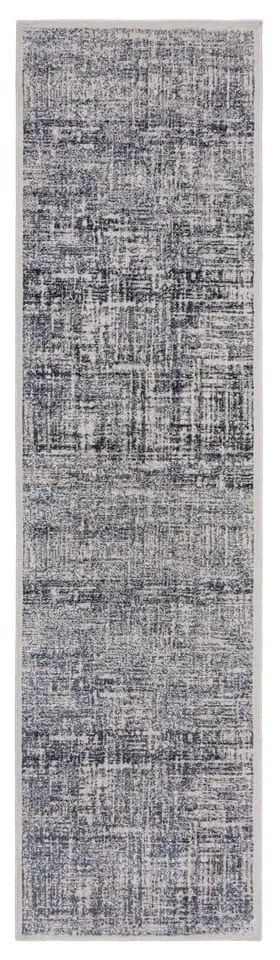 Niebieski chodnik 80x300 cm Eris Trace – Flair Rugs