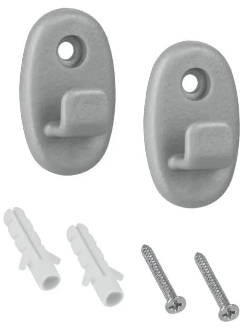 Zestaw haczyków do kolekcji Metaltex Onda