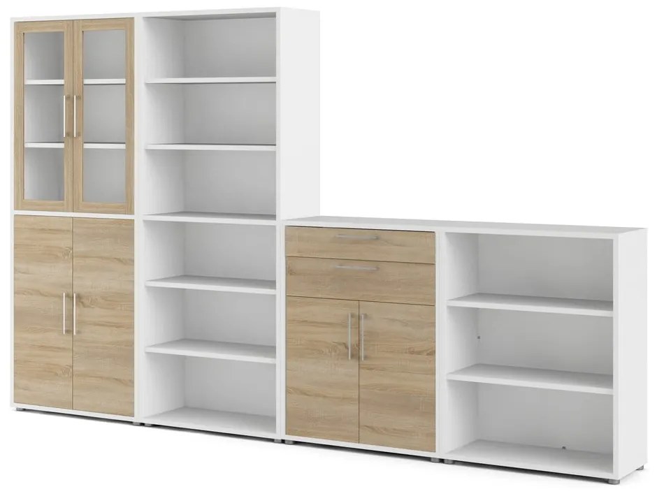 Element modułowych systemów półek w dekorze dębu 84x105 cm Prima – Tvilum