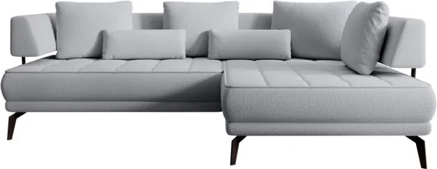 Narożnik GIOTTO L Prawostronnyelektryczna regulacja siedziska tkanina PERFECT HARMONY 80 WERSAL