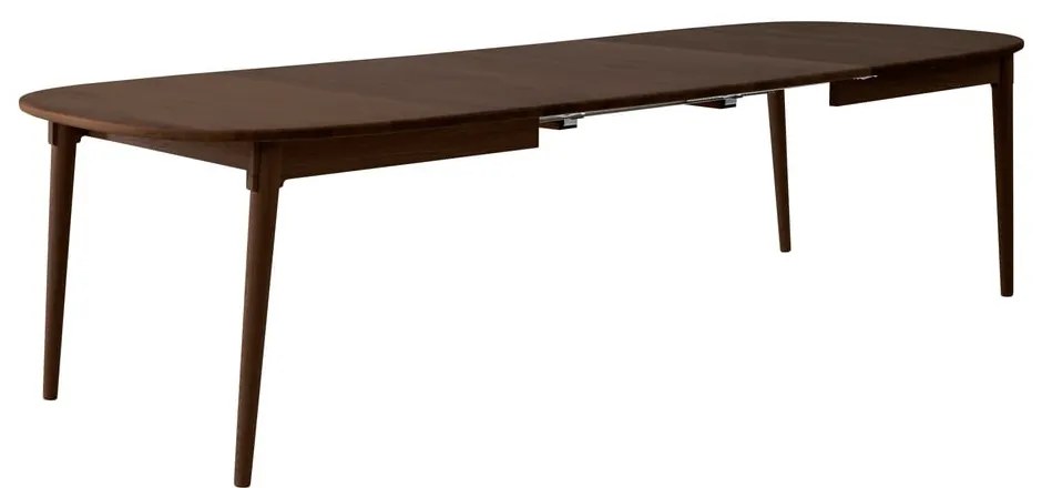 Rozkładany stół z dodatkowym blatem z litego drewna dębowego 106x184 cm Miro – Hammel Furniture