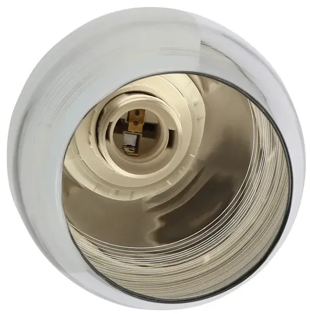 Nowoczesna wisząca lampa ze szklanym kloszem - D145 H3-T62