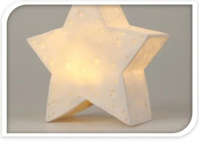 Lampka nocna dla dzieci Księżyc Gwiazdka, na baterie