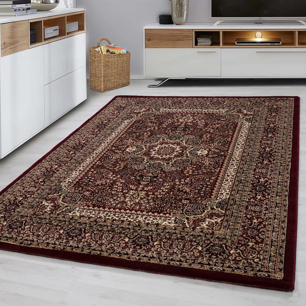 Dywan klasyczny Marrakesh ornament czerwony 80 cm x 150 cm