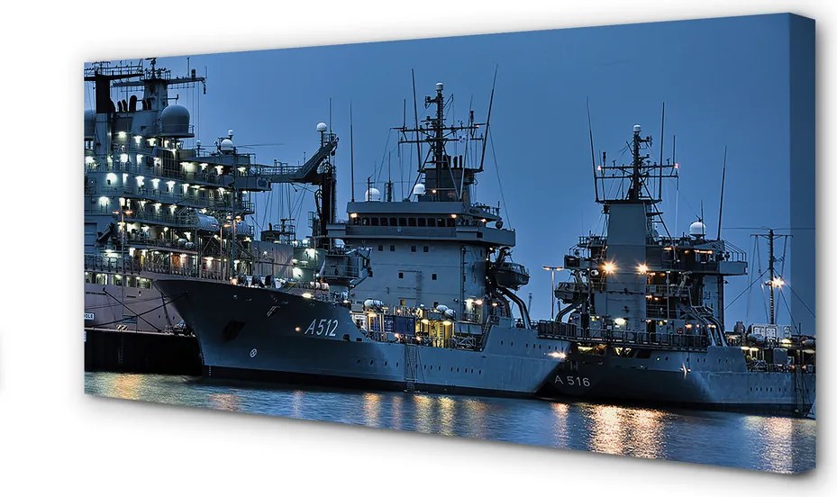 Zdjęcie na płótnie Statki na Otwartej Tonii