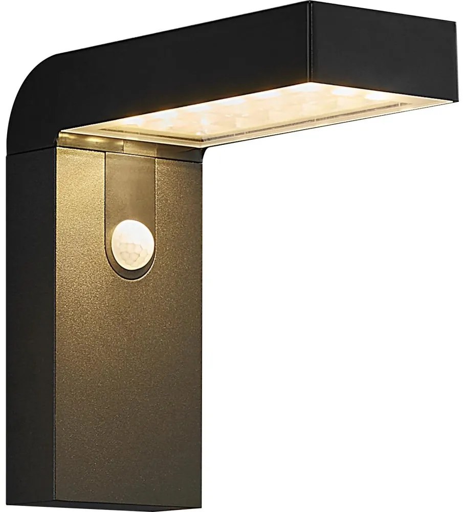 Nordlux - LED solarny kinkiet z czujnikiem ALYA LED/5W/3,7V IP44