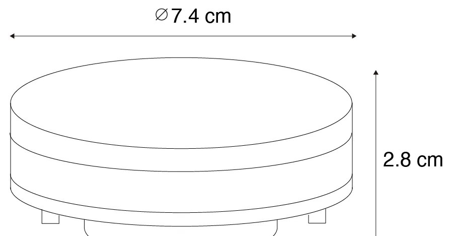 Inteligentna żarówka LED GX53 ściemnialna Opal RGB 9W 806LM 2700K-6500K Zigbee