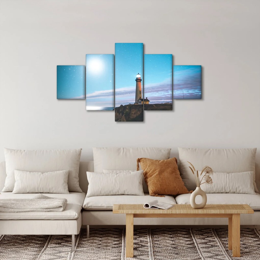 Obraz latarni morskiej (125x70 cm)