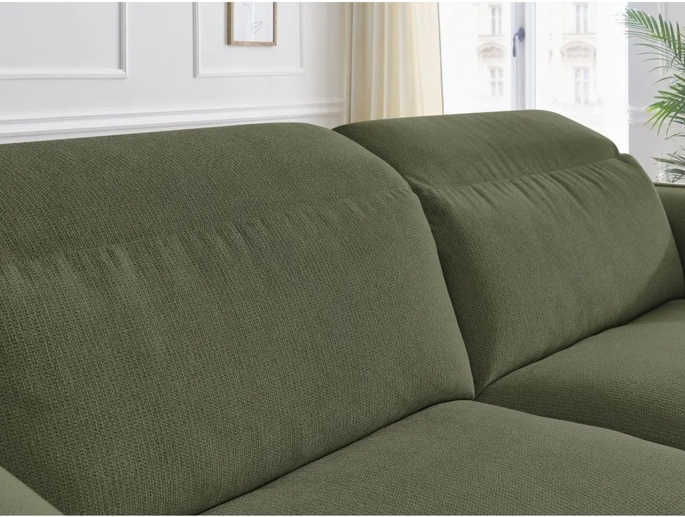 Zielona sofa 216 cm Achille – Bobochic Paris