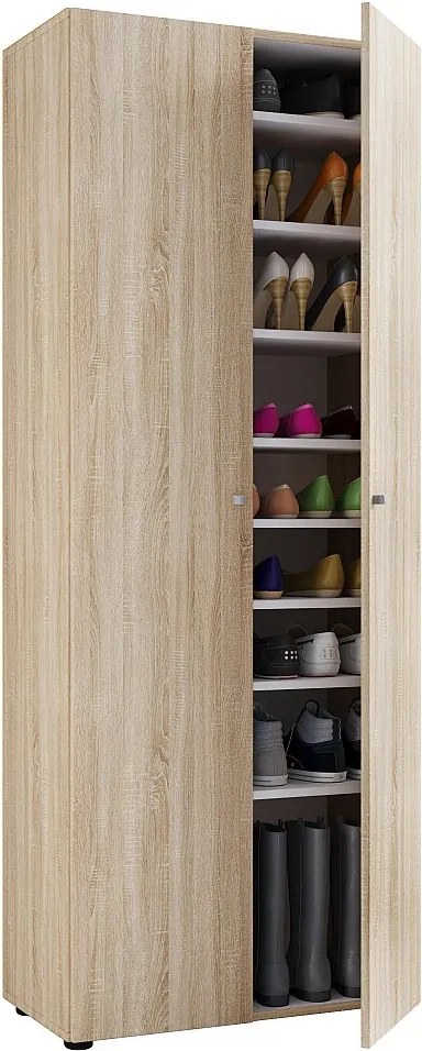 XXL Drewno Duża szafka na buty Vandol 9