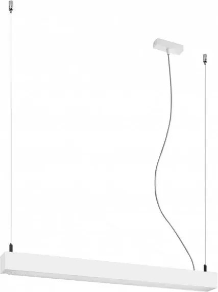 Biała nowoczesna lampa wisząca LED 3000 K - EX615 C4-T18