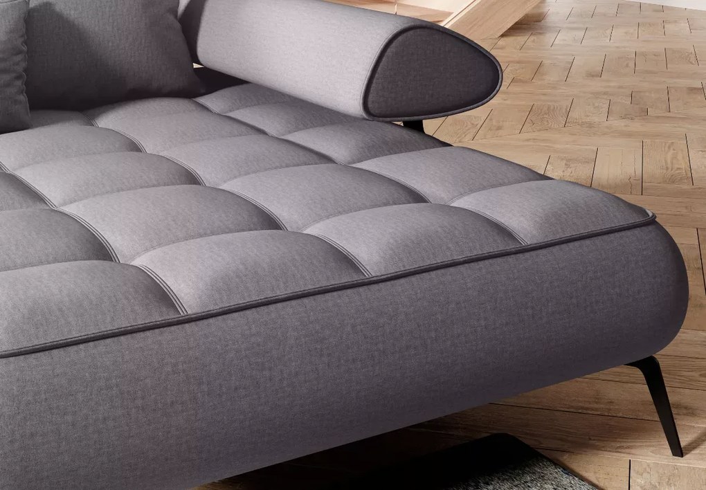 Narożnik elektryczny Seledo XL U 385 cm - nowoczesny narożnik do dużego salonu