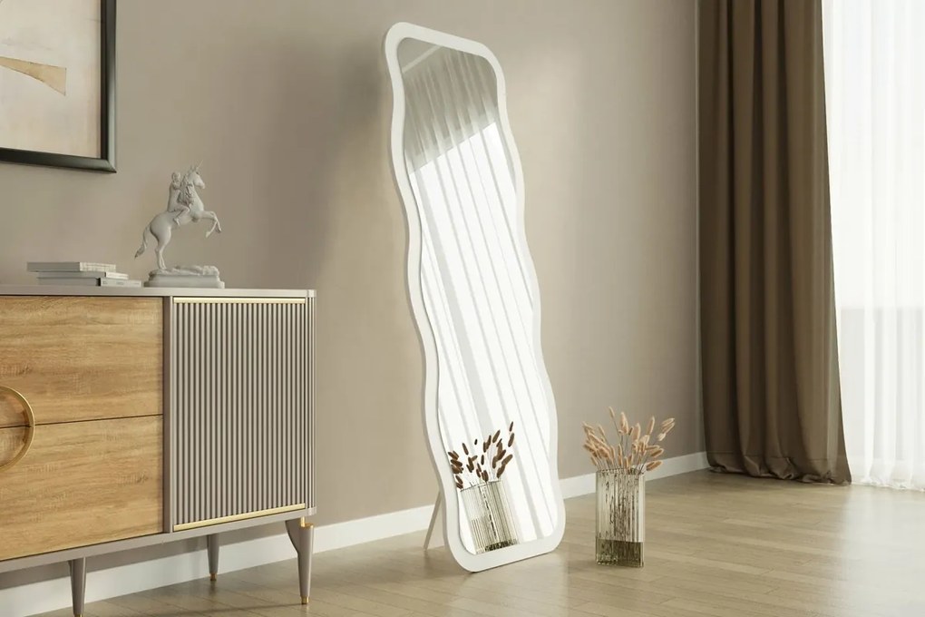 Lustro Aror White 50 x 160 cm