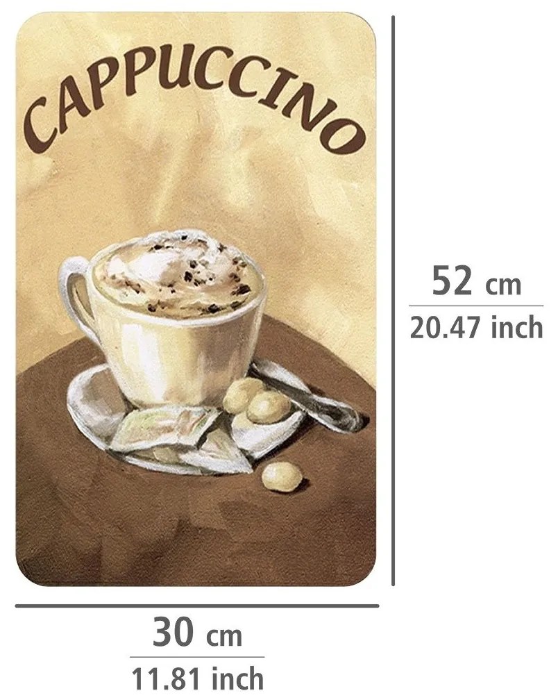 Szklane płyty ochronne COFFEE na kuchenkę – 2 sztuki, WENKO