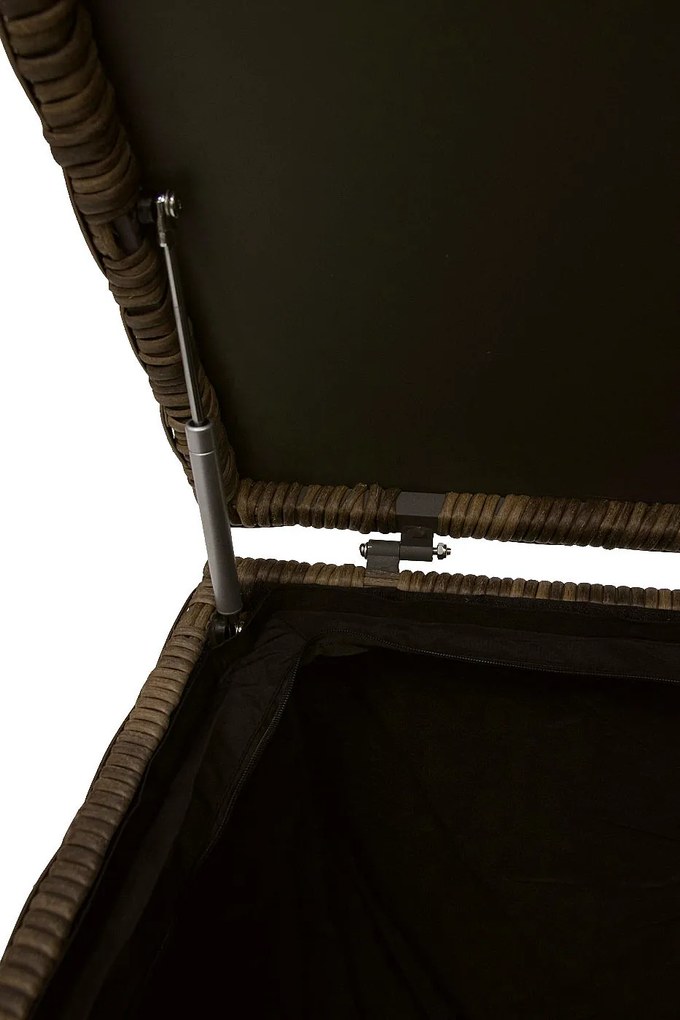 Rattanowy zestaw modułowy BORNEO LUXURY dla 7 osób (brązowy)