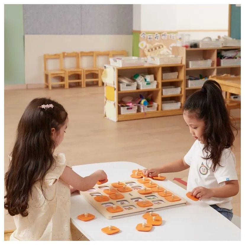 Viga gra pamięciowa memory zgadnij obrazki 10 kart montessori duża