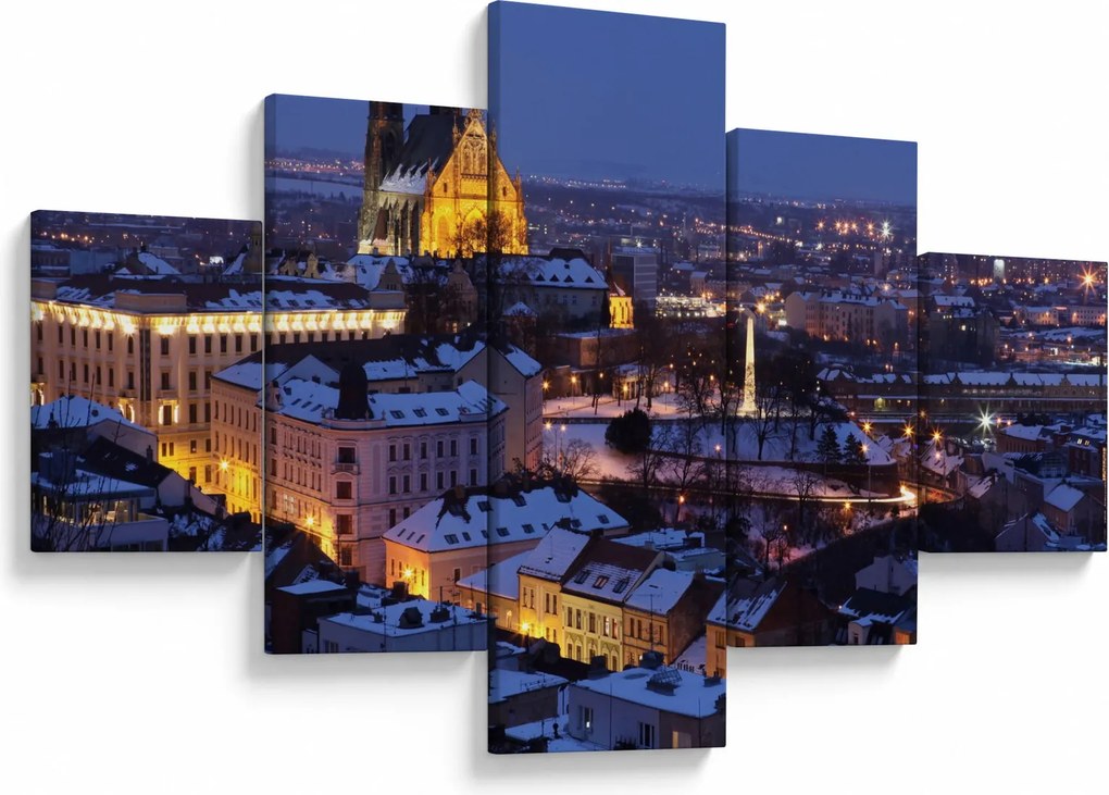 Obraz - Katedra św. Piotra i Pawła, Brno, Czechy (125x70 cm)