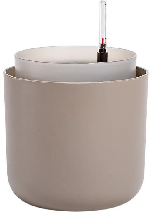 Plastia Doniczka samonawadniająca Tolita brązowy, śr. 19 cm, śred. 19 cm